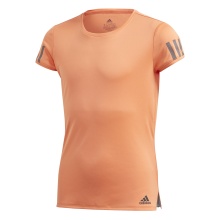 adidas Shirt Club 3 Stripes orange Mädchen